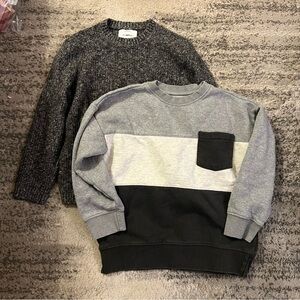 Zara Sweater + Sweatshirt